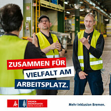 Bild aus der Kampagne Mehr Inklusion Bremen